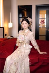 -桃子造型婚纱礼服(凤起广场店)