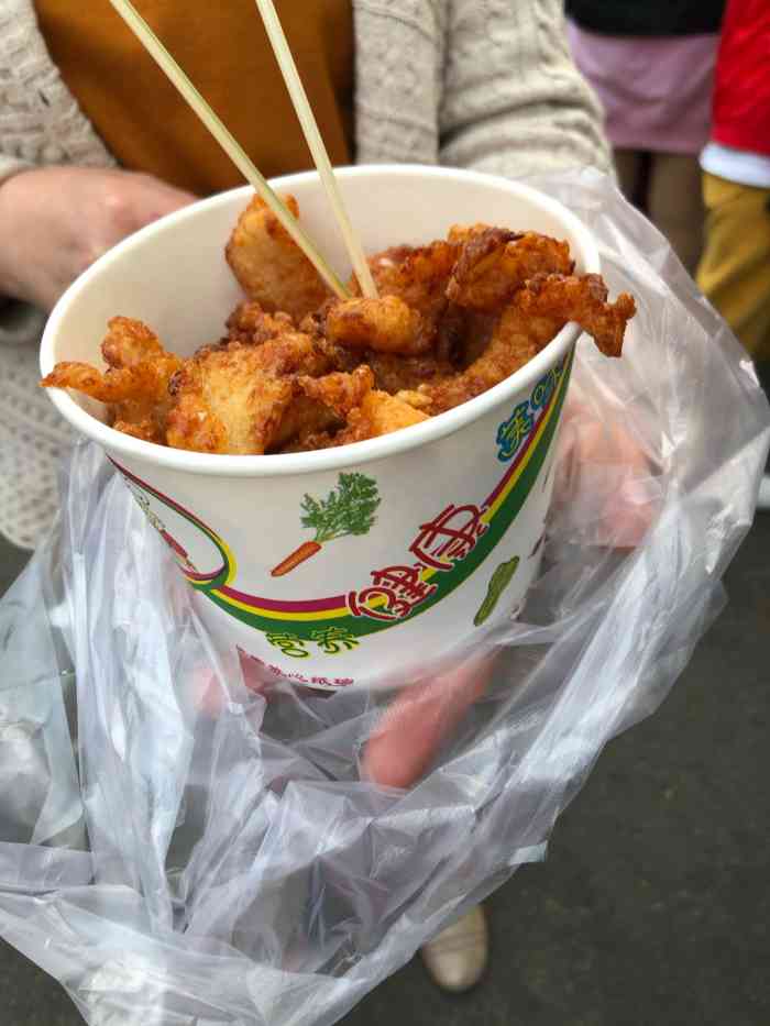 七仔锅包鸡柳-"昨天和朋友们去的师大夜市,认真的超级超级.