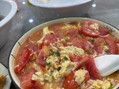番茄炒蛋-银峰农庄·特色烧鸡·鲜无花果浸鸡