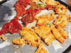 秘制香辣牛肉-胖记烤肉(江汉路店)