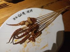 -路边摊小炉子烧烤