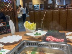 自助取餐区-草原塞蛮羊火锅城(港湾店)