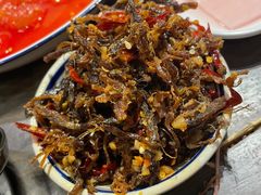 麻辣手撕牛肉-盟重烧烤(东瓜山创始店)