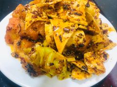 凉拌菜豆泡-李刚鸡西刀削面
