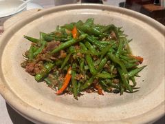 沙茶肉糟啫云南扁豆-小炳胜(卓悦中心店)