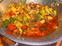 -二姐家三个拿手菜·北塘海鲜·大馅锅贴王(成林道店)