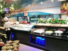 自助取餐区-聚盛源蒸汽海鲜火锅烤肉自助(巨川金海岸购物广场店)