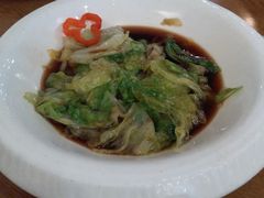 白灼球生菜-粤仔湾砂锅粥(滨湖万达店)