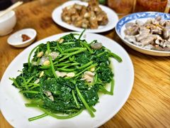 猪油渣炒番薯叶-棉湖小吃(龙河路店)