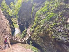-龙水峡地缝景区