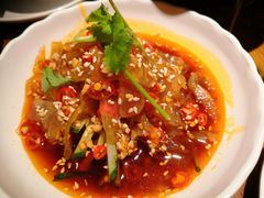酸辣海蜇丝-花椒笑成都小馆(百脑汇店)