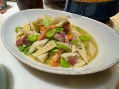 春竹笋豌豆河虾三春鲜-锦府盐帮·李宅(领展购物广场中关村店)