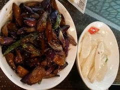 酱爆茄子-老头儿油爆虾(星光一期店)