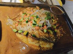 酱香烤鱼-探鱼·鲜青椒爽麻烤鱼(中天广场店)