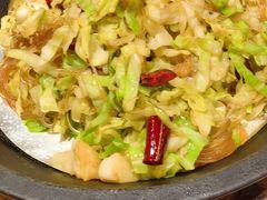 铁板包菜炒粉丝-西贝(宝乐汇店)