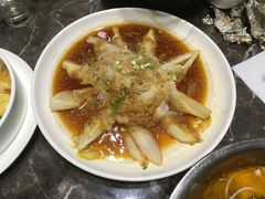 蒜蓉蒸娃娃菜-龙梅肥肠鱼(明瓦廊店)