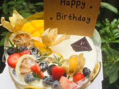 丰收季节森系动物奶油水果蛋糕-艾加柒克蛋糕茶歇甜品台(春熙路店)