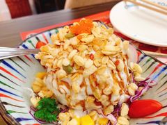 温泉蛋爆浆土豆泥-仙隐小鹿中华料理(南宁万象城店)