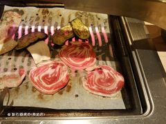 茄子/羔羊肉（原味）-新石器烤肉(南站店)