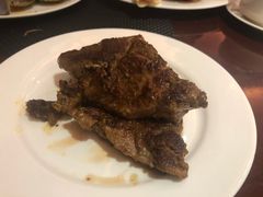 扒澳洲西冷牛排-天伦松鹤大饭店·欣妮咖啡