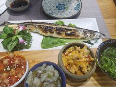 烤秋刀鱼-樱の千渡日式料理·铁板烧•烧鸟(金盛田广场店)