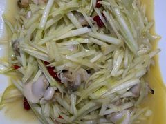 韭黄炒蛤蜊-沈家花园如皋菜(海阳路店)