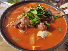 羊肉烩豆腐-洧川羊肉豆腐老店