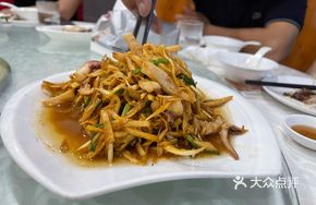 Bamboo Shoots Stir-Fried with Squid