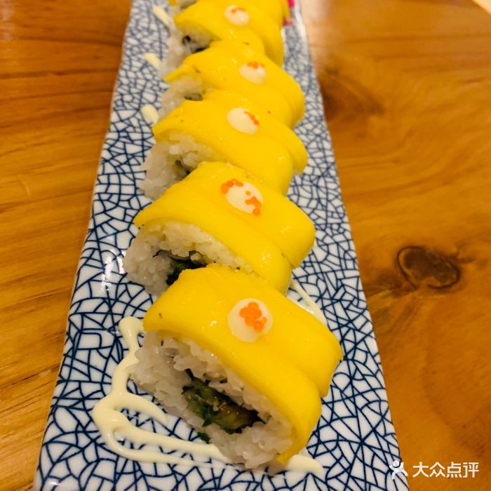 芒果蟹黄卷