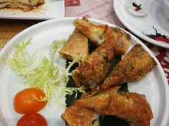 特色香煎腐皮卷-赏点粤式点心(广州塔店)