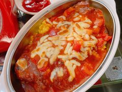 自制番茄汁焗饭-肥韬茶餐厅(南山mini店)