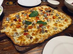 火焰烤饼水果风味-1886德国汽车餐厅(外滩十六铺码头店)