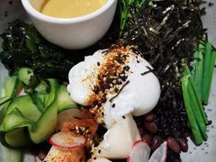 水波蛋腌蘑菇和风碗-Wagas沃歌斯(太古汇店)
