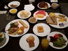 自助早餐很丰盛-常州环球恐龙城维景国际大酒店