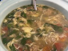 番茄香菜肉圆汤-打酱油·非遗淮扬菜(瘦西湖梅岭店)