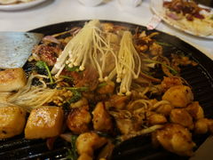 -燚店·铁板鱼蛙·烤肉·烤串(北新桥店)