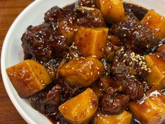 糖醋排骨年糕-谢记上海大排档(长寿路店)