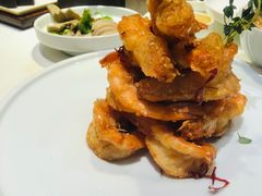 蜜汁酥皮虾-四季民福烤鸭店(王府井灯市口店)