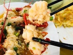 蒜蓉蒸开边龙虾-双月饭店·20年老字号(新村店)