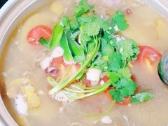 清汤豆米小锅-黔府豆米火锅野菜馆(南马店)