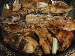 石锅杂拌鱼-君霖海鲜私房菜(春柳店)