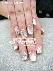 点击看大图 二月特价,法式贴片158(不含造型)-STAR美甲店