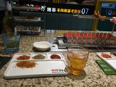 现穿羊肉串-丰茂烤串(六里桥店)