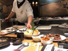 自助取餐区-赤坂亭·M9和牛烧肉·铁板烧·日料398放题(长泰广场店)