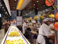 自助取餐区-圣罗巴海鲜烤肉自助(鲅鱼圈万达店)