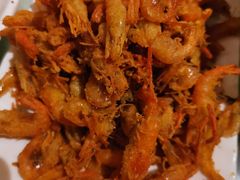 油炸小河虾-华盛园卷子王农家菜水库鱼