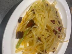 酸辣土豆丝-老头儿油爆虾(星光一期店)