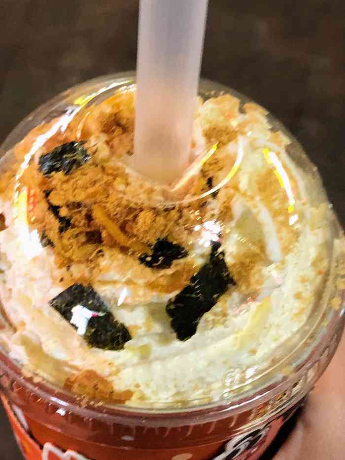 甜荟奶霜茶饮(江宁义乌店)-"去义乌买的甜荟,麻薯小贝雪顶,做的好快,.