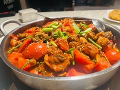 -贵州辣子鸡番茄鸡