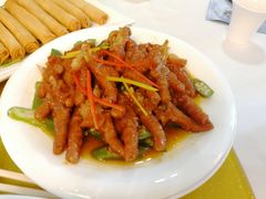 有机秋葵蒸凤爪-广州塔晖粤轩中餐厅